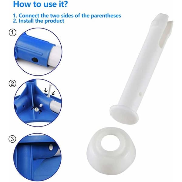 12-pack Pool Replacement Pins - Pool Joint Replacement Parts - For Frames and Joints Replacement Parts