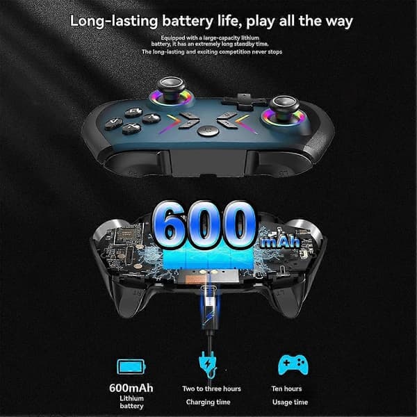 For Switch Fireniu Switch Handheld Game Console European Standard Charger Host Direct Plug-in Charging