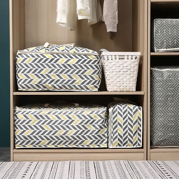 High-quality quilt bag large capacity foldable clothes quilt storage bag blanket dustproof storage bag A