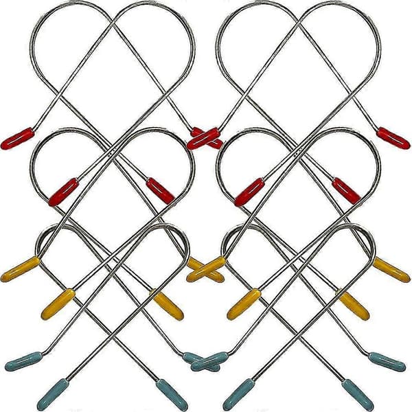 24 st Hot Curler Clips Ersättning Hot Roller Clips Rollers Fäststift för Hemsalong