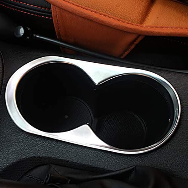 For -5 Cx5 2012 2013 2014 Bil Centerkonsoll Panel Kopp Drikkeholder Deksel Trim Ramme Støping Dekor Tilbehør