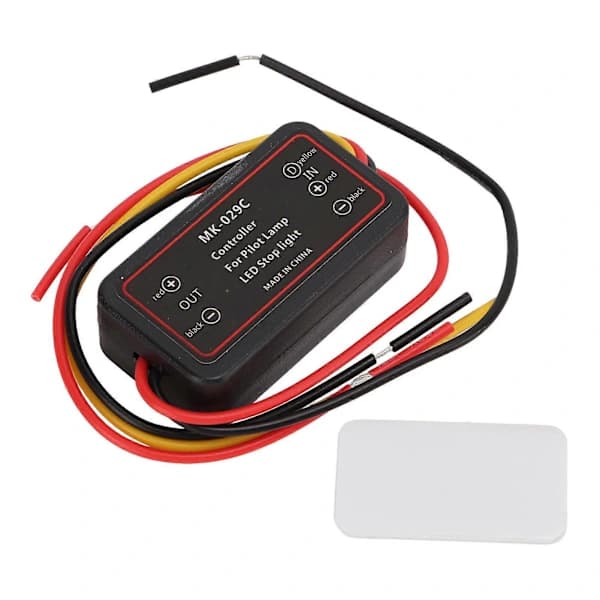 LED Brake Light Controller IP65 Waterproof 12V-30V ABS Strobe Module for Rear Brake Lamp MK-029C