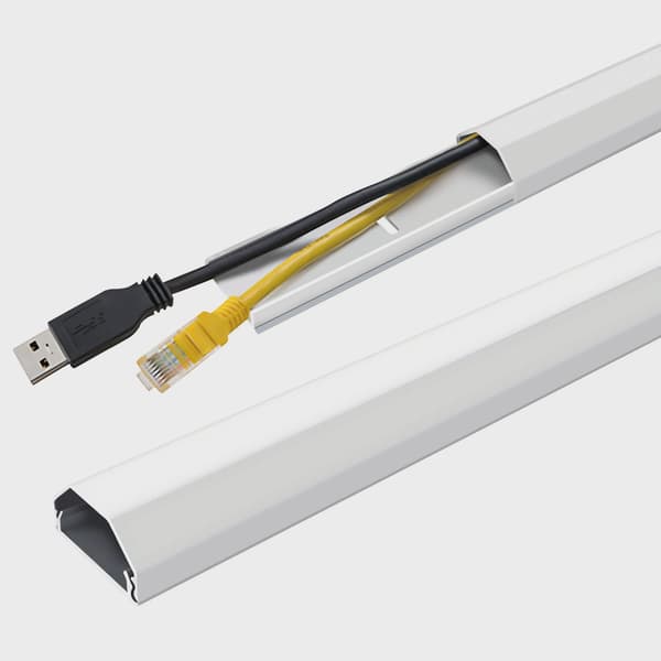 Aluminum Cable Duct, 110 cm, Wall Mountable
