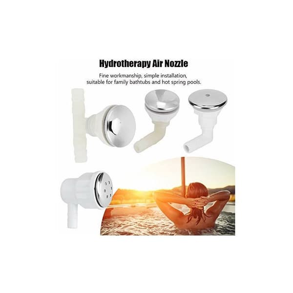 9-hulls luftdyse tilbehør Avtakbart unikt forkle Beskyttende dyserør for SPA Hydroterapi badekar Vårpool Luftdyse (60-01)