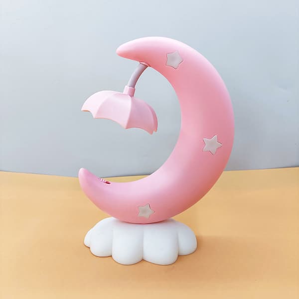 1 Piece (Pink, 4.2v) Mini Creative Small Table Lamp for Students,