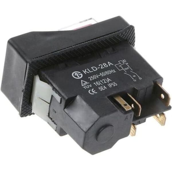 Waterproof Magnetic Push Button Switch KLD-28A 220V IP55 with Overload Protection