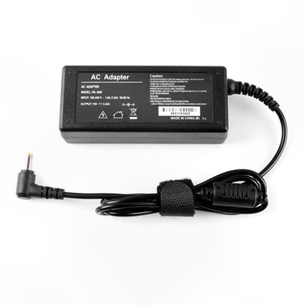 Bærbar oplader 65W 19V 3.42A med 5.5x1.7mm stik til kompatible bærbare computere