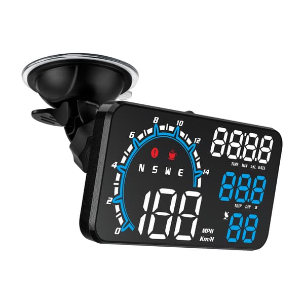 Speedometer, automatic time and speed display, car head-up display, applicable to all vehicles