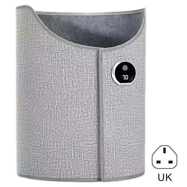 Under-desk Leg Warmer for Office, Quiet Operation, Energy-Efficient Solution for Chilly Evenings Grey UK plug UK plug Grey