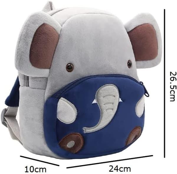 Toddler Backpack, Shoulder Strap is Adjustable and has Breathable Features (Elephant)