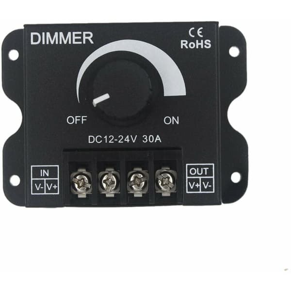 12v 24v 30a pwm lysdæmper controller 360w til LED-strips eller lamper
