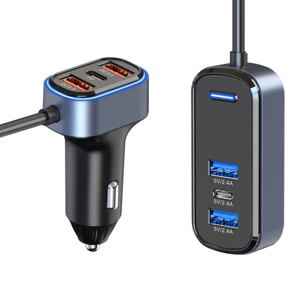 1 st SC05 Billaddare Ny 65.5W Hög Effekt PD/QC3.0 Snabb