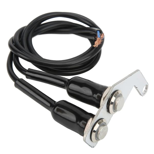 LED Motorcycle Handlebar Switch Headlight Fog Light ON OFF Switch Button with Bracket Stainless Steel for Electric Bicycle Red Light Right Hand