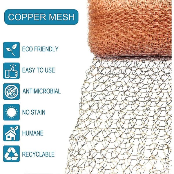 High-Quality Rodent Mesh, Copper Garden Netting