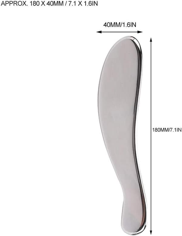 Gua Sha Tool - Stainless Steel Acupuncture Massage Scraper
