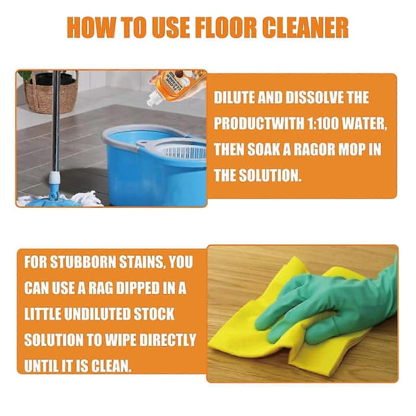 100 ml Powerful Decontaminating Floor Cleaner Strong Floor Cleaning Liquid