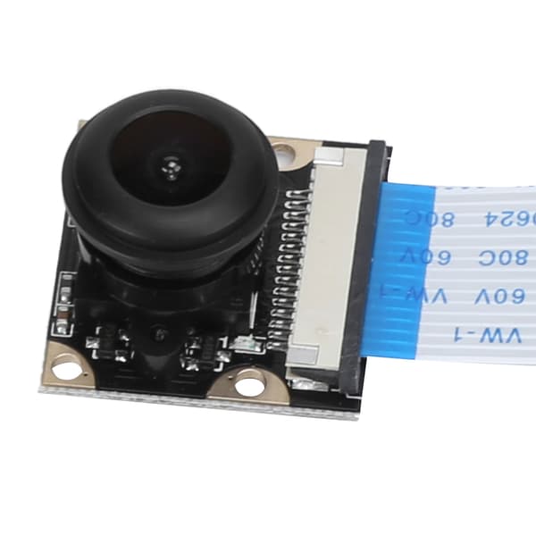 Mini Night Vision Camera for Raspberry Pi 4B 3B 2B - 1080P 5MP, 130° Fish Eye