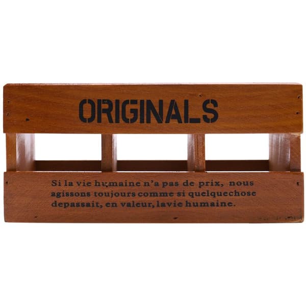 Creative Solid Wood Home Remote Control Box/Pen Holder 3-Layer Pen Container Gift Office Organizer School Supplies