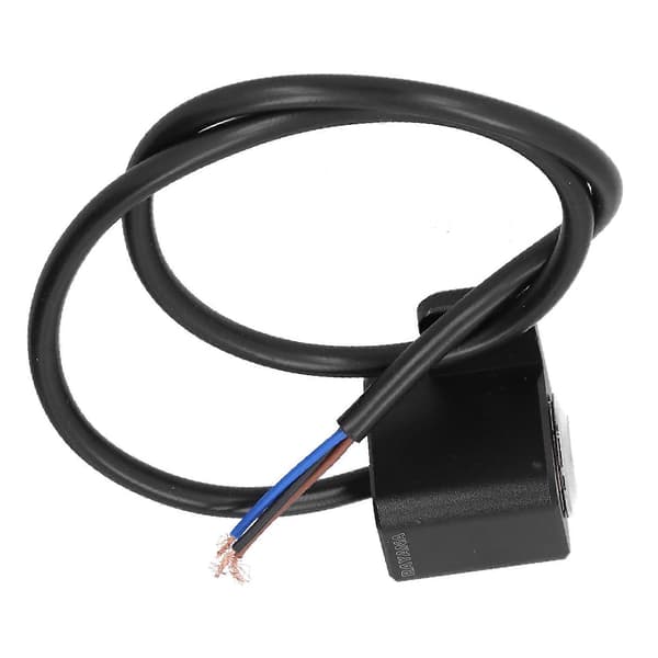 10mm Universal Motorcycle Handlebar Switch ON/OFF Button for Headlight Fog Light with Blue Light Right Side