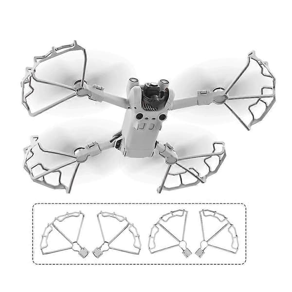 Halvlukket Propelbeskyttelse til Mini 3 Pro Drone Propelbeskyttere Propeller Vinge Ventilatorhætte Drone A