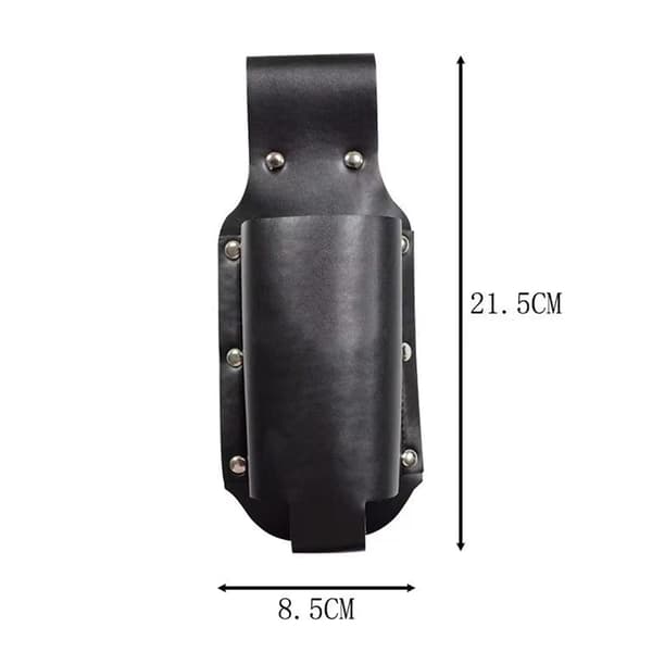 Olutkotelo Combo - Handsfree-pullonpidike Olutvyöpidike miehille Vyötärölle ripustettava nahkainen olutpullo