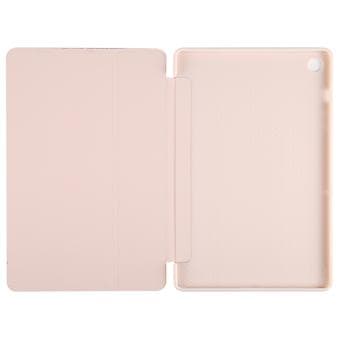 Trefoldig skinnveske til Samsung Galaxy Tab A9+ (rosa)