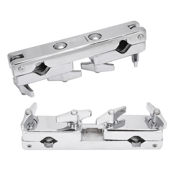Iron Clamp Holder Bracket Rod for Cowbell Drum Set Accessory