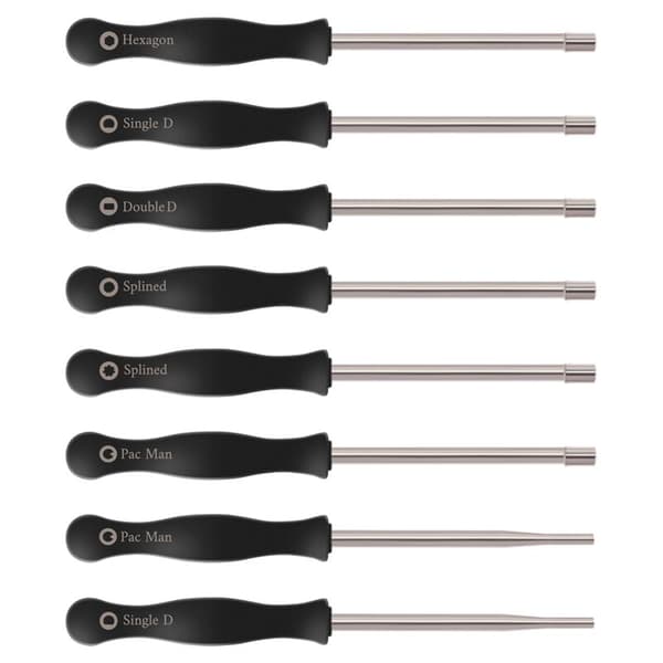 8 Pieces Single D Screwdriver Carburetor Adjustment Tool Double D Hex Set