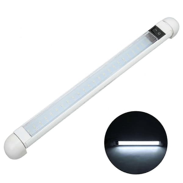 12V Boat LED Ceiling Lights, 24-LED IP65 Waterproof Strong White Light for Yachts, RVs, Ships