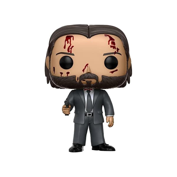 PVC-kodinsisustus John Wick -leluhahmo elokuvafaneille
