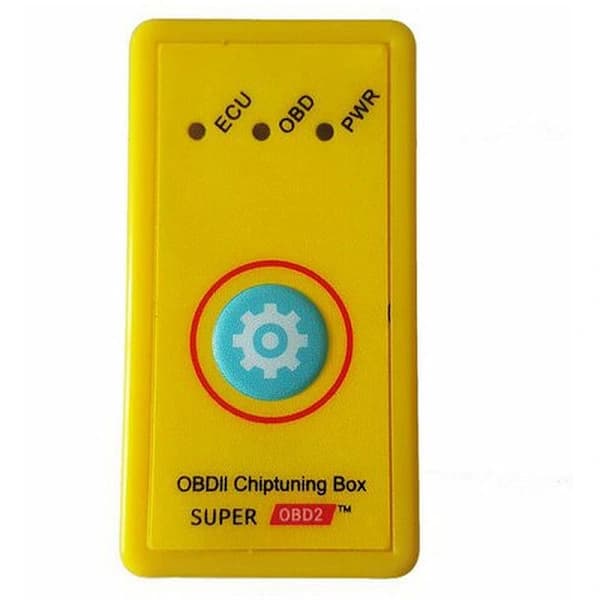 2X Super OBD2 Bilchip Tuning Box Plug and Drive Mere Effekt / Mere Drejningsmoment Som Nitro Passer til Benzinbiler, A