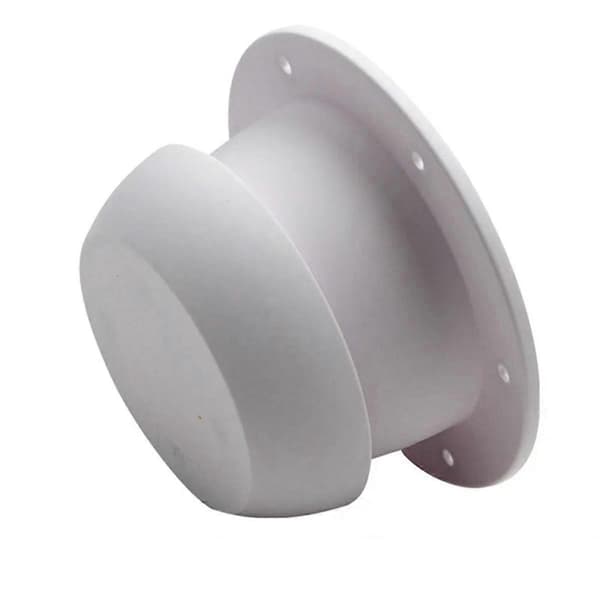 Ventilasjonsvifte for taket på campingvogner, soppformet, for campingvogner, kombibiler, camping (hvit)