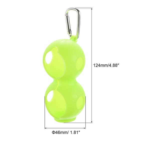 Golf Rack, Ball Holder Buckle, Protective Portable Sleeve