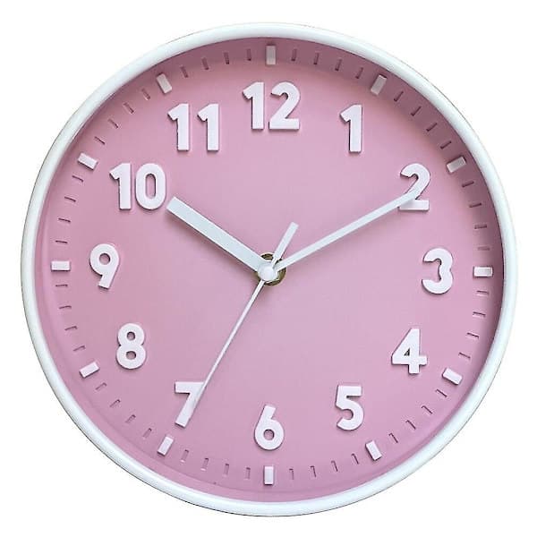Modern Simple Candy Color Wall Clock, Silent Living Room Clock, Wall Mounted Home Clock, New Wall Clock, Blue Clock blue clock