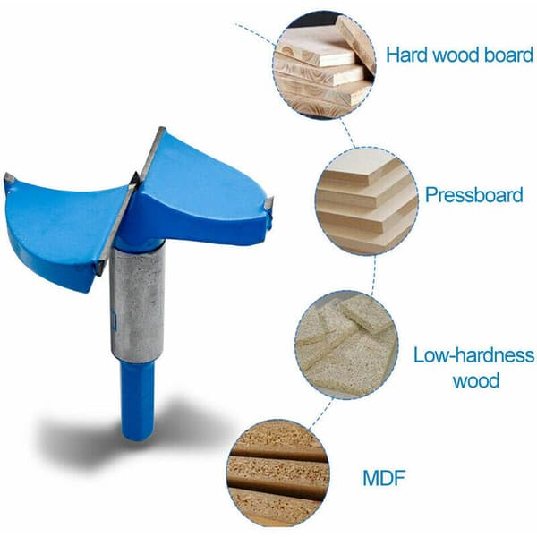 55mm Countersink Woodworking Drill Wood Carpenter Hinge