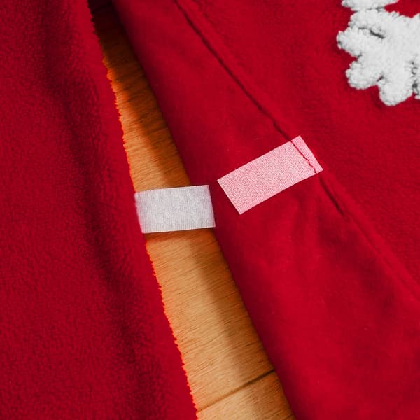 Jul Shu Bomull Jacquard Älg Granmatta Julgran