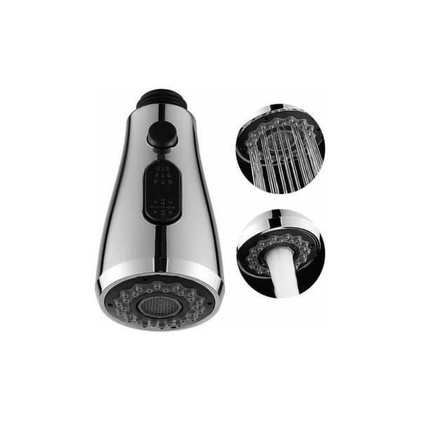CRUEL 2.1957.001 Erstatningsdusjhode, krom, 110 mm