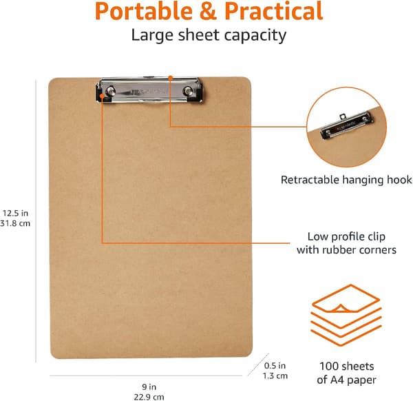Hardcover Clip - 6-pack