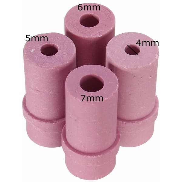 Pneumatic Siphon Sandblasting Gun, Glass Descaling Tool with 4 Ceramic Nozzles in Different Sizes - 1 pc.
