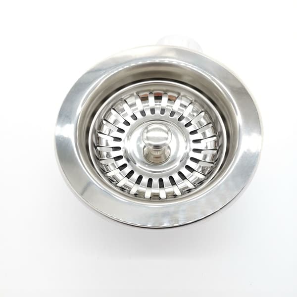 Sink Strainer 79 mm, 2-pack Sink Plug with 2 Drain Catchers (bt)