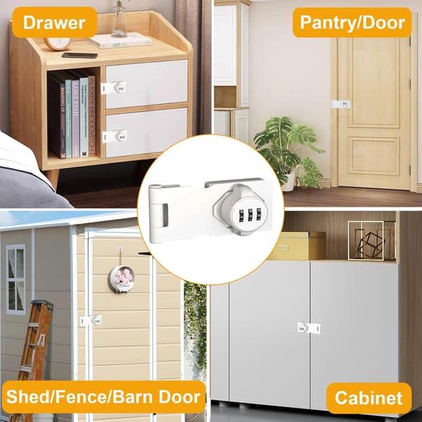 Mechanical Password Latches, Combination Cabinet Locks