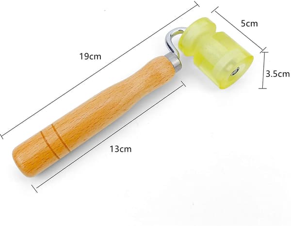 1 stk. gummikantforsegling for tapet - flat rull