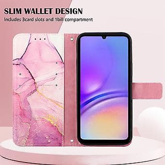 Marmor PU-etui til Samsung Galaxy A05