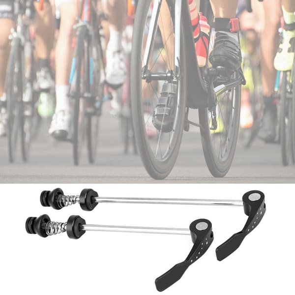 ZTTO 1 Pair Mountain Bike Quick Release Skewer Security Lock (Black)