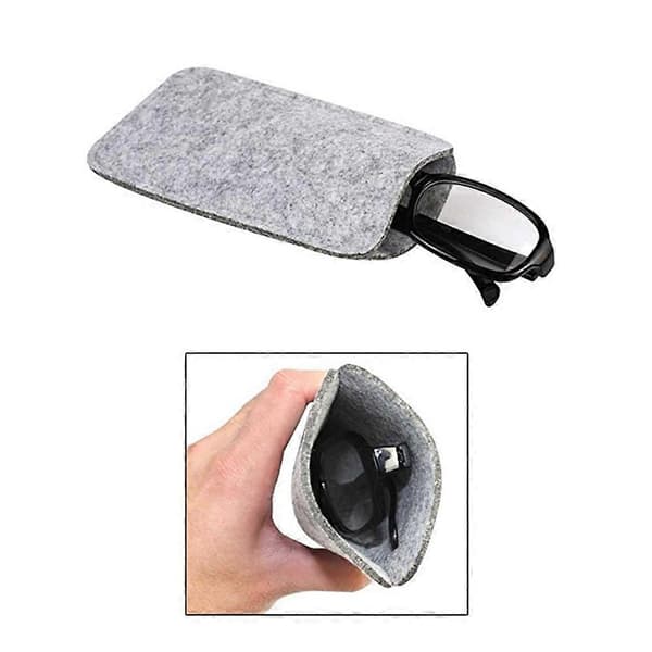 Felt Eyeglass Cases for Glasses Storage 5 Pcs [DB]