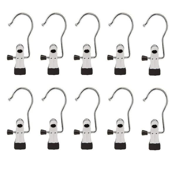 INF Hanger with clip Stainless steel 10-pack