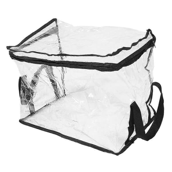 Large Capacity Transparent Book Storage Box for Classroom Clear Book Organizer Storage Container Cabinet Storage Box Book Display Box