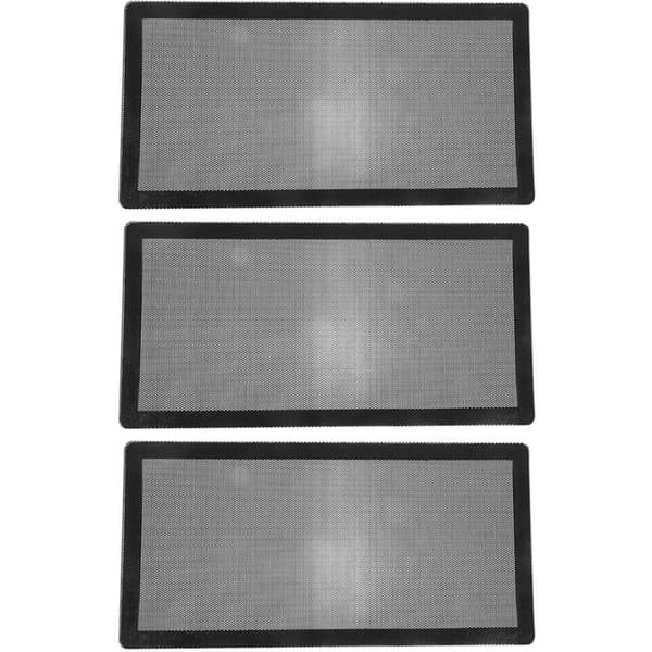 3 dammfilter för PC-fläkt, kompatibla med datorchassin, 3-pack