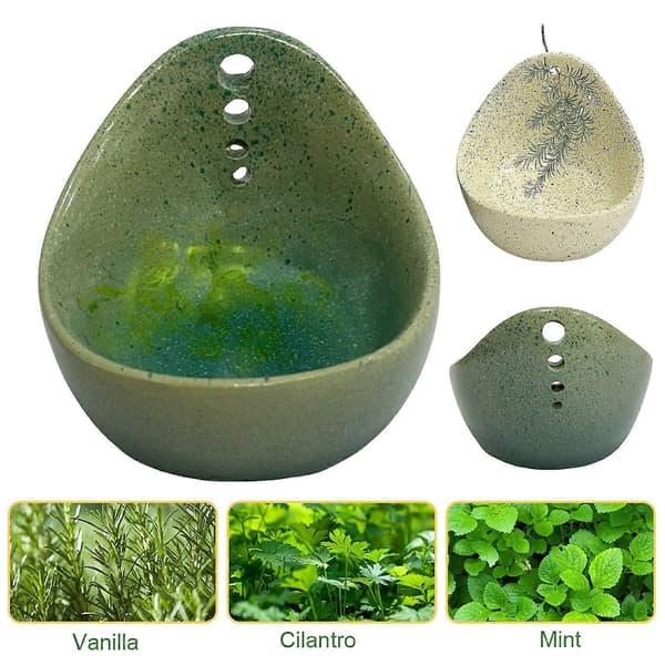 Efficient Herb Remover Leaf Stripping Bowl Compatible with Kale Herbs Multifunctional Herb Picker with 4 Holes Kitchen Essential[LD] Green Green