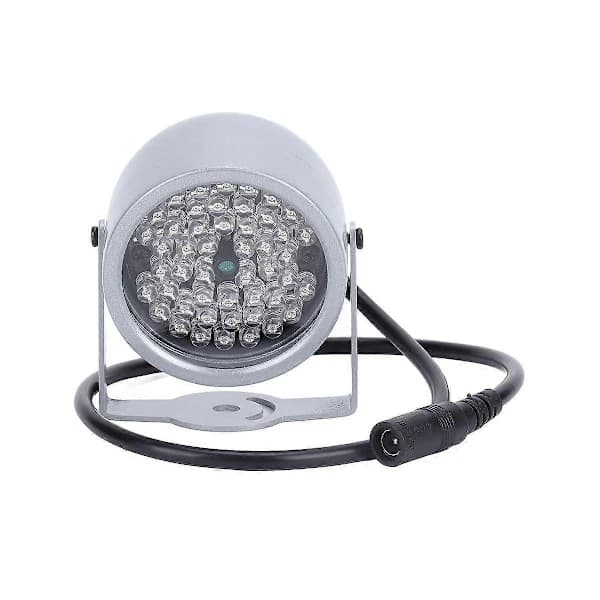 IR Illuminator, Night Vision Red Light 48 LED Night Vision Waterproof Lamp IR Red Light